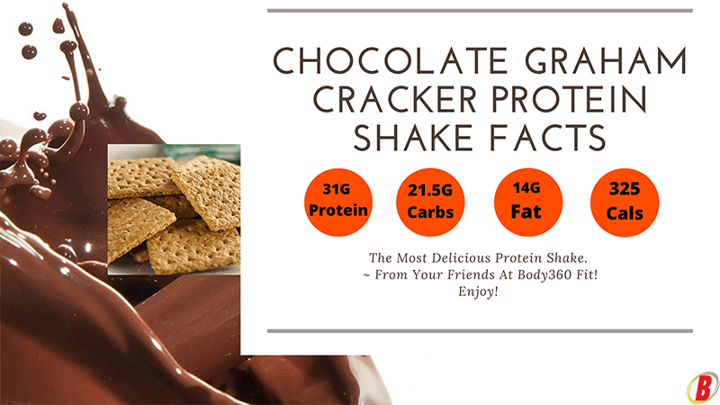 Chocolate Graham Cracker Protein Shake Recipe