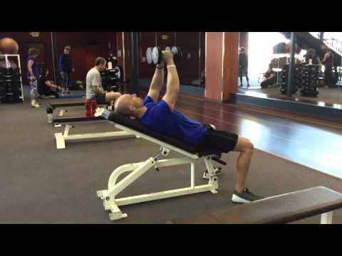 Incline Dumbbell Hex Press