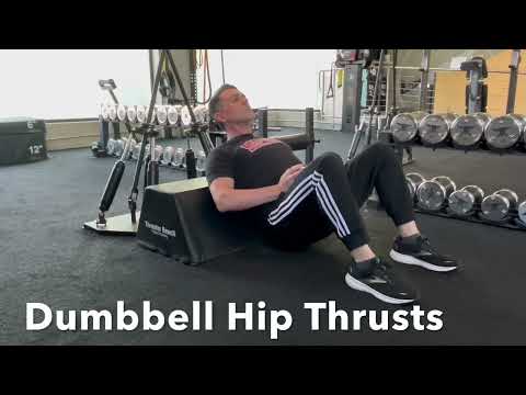 How to do the Dumbbell Hip Thrust