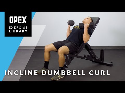 Incline Dumbbell Curl - OPEX Exercise Library