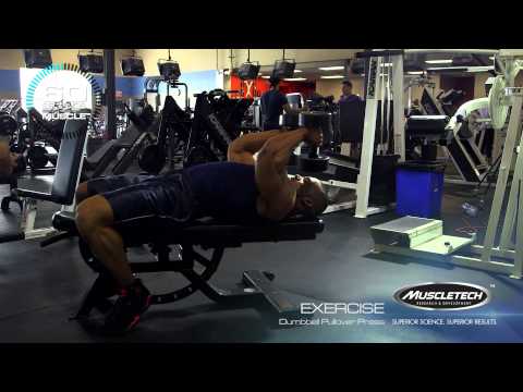60 Seconds On Muscle: Dumbbell Pullover Press with Nick Twum