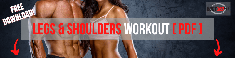 Legs and Shoulders Workout [PDF] | Body360 Fit