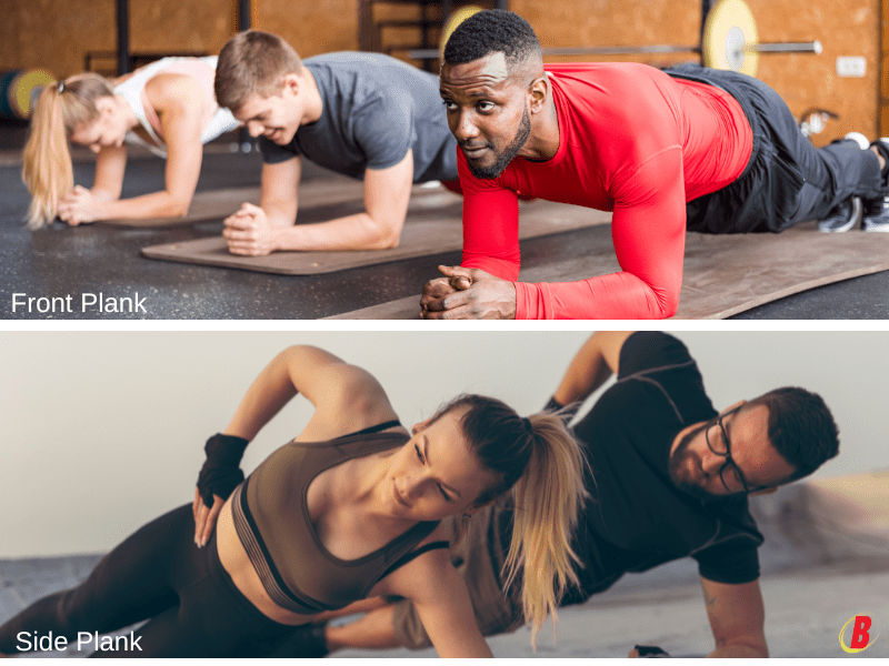 Front Plank & Side Plank Variations - Body360 Fit