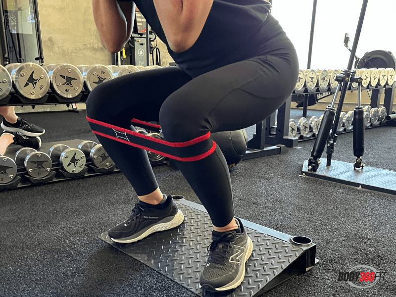 Squat Wedge, High Density Cork Squat Wedge Block With Large Load